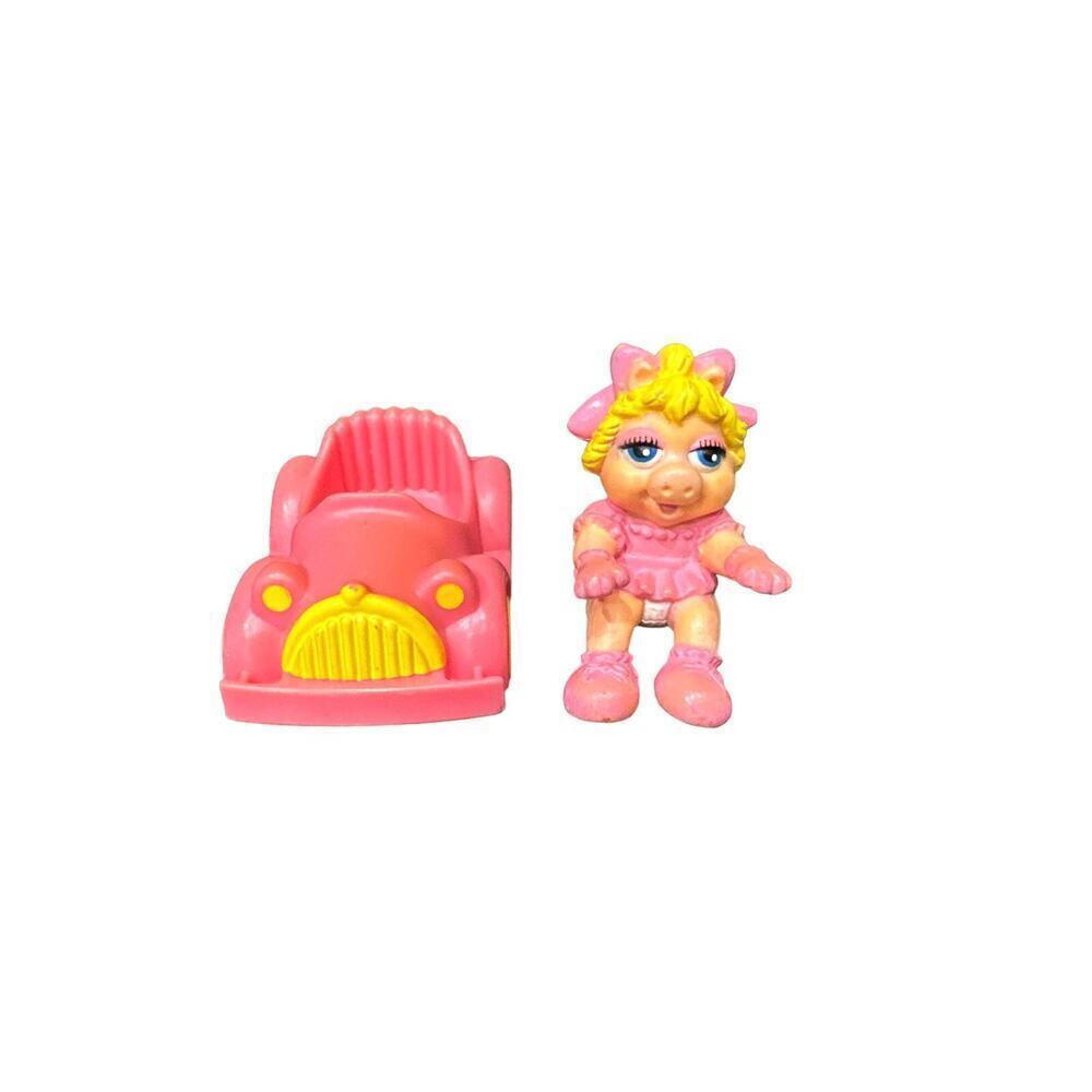 1986 Muppet Babies McDonald's Happy Meal #3 Miss Piggy with Car